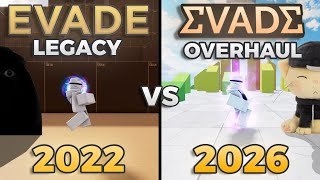 EVADE | Legacy VS Overhaul - Which was BETTER? | justified