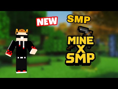 Joined My New SMP – MINE X SMP Is Finally Here! 🔥 (Minecraft Survival Begins)