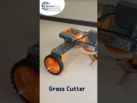The Future of Robotic Grass Cutters 🌿 | Shard | #viralshorts #innovations #grasscutter #robot #ml