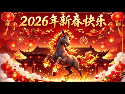Happy Chinese New Year 2026 🧧 Year of the Horse 🐎 | Festive CNY Music