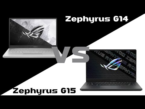 Asus Zephyrus G14 2021 VS. Zephyrus G15 2021 (RTX 3060, Ryzen 9 5900HS)