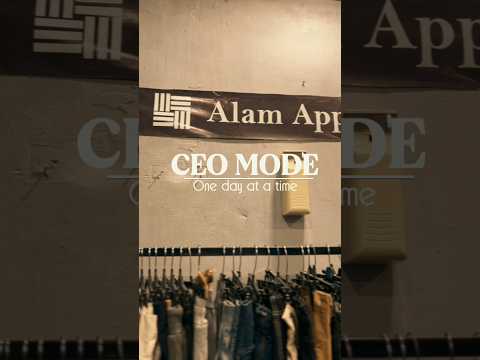 Just a normal CEO day.. #ecommercebusiness #businessmindset #factorytour #clothing