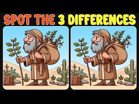 🧩🧠Spot The Difference : Only IQ 160+ Find 3 Differences | Find The Difference #45