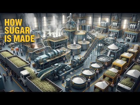 Behind a Sugar Factory: Hidden Processes You Never Knew | #UltraPhase