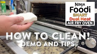 Cleaning the Ninja Foodi Oven, Demo and Tips!