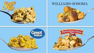 Pro Chefs Blind Taste Test Every Boxed Stuffing | The Taste Panel | Epicurious