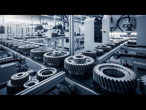 How Massive Industrial Gears Are Made | Full Factory Process