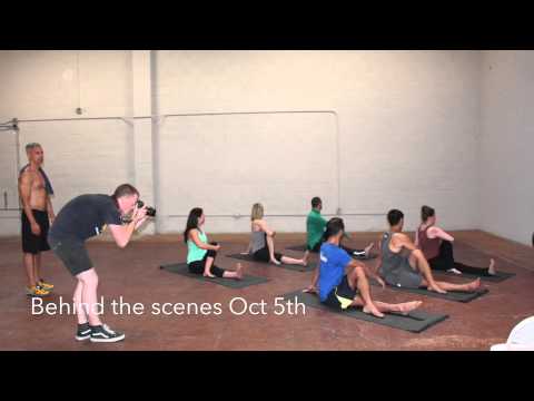 Fitness Urbano behind the scenes photo shoot Oct 5th 2014