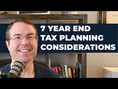 7 Year End Tax Planning Considerations. If you don't use it, you lose it.