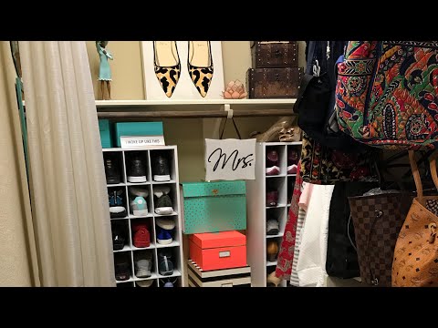 DECLUTTER & ORGANIZE MASTER CLOSET