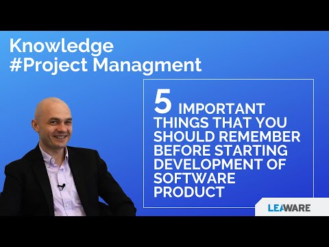 5 important things that you should remember before starting development of software product!