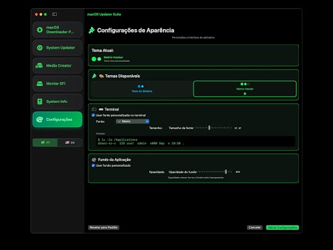 macOs Updater Suite demo