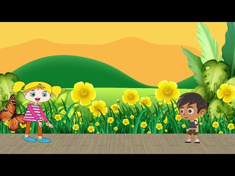 Rang biragi titali | Hindi poem for kids | Ek Pyara Hindi Kavita