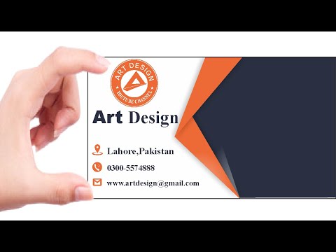 How to make Professional Business Card in Corel DRAW | Creative visiting card design | FREE CDR