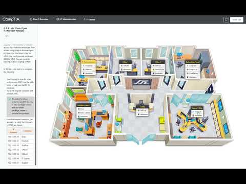 6.1.8 Lab View Open Ports with netstat