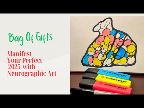 Draw With Me: Bag of Gifts! Manifest Your Perfect 2025 Using Neurographic Art! @NeurographicArtPlus