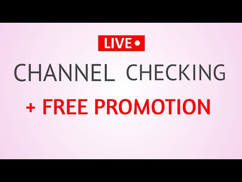 Live Channel Checking 🛑|| आओ Subscriber बढ़वा लो