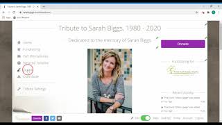 MuchLoved Tribute Page Tutorial