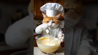 CAT COOK COOKIES #AIMagic#FutureOfContent\:#RealisticAI#AIRealism#AIVideoArt