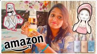 Amazon Skincare Products Review For Winter Mix Weather 🌡️☁️