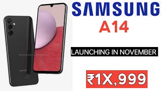 SAMSUNG GALAXY A14 🔥 FULL SPECS PRICE & LAUNCH DATE ⚡ SAMSUNG A14