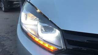 Sliding indicator light