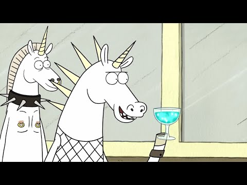Yun Daewon drinks magical unicorn kombucha