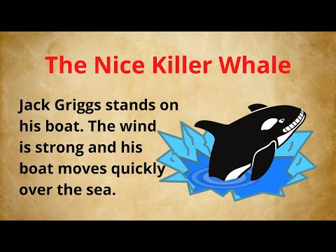 Improve your English through story | Killer Whales | Improve English