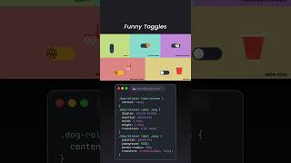 Funny CSS Toggles 😍 | Mind Blowing UI Switches | Coding Wizard Tricks"