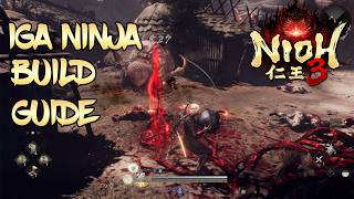 Nioh 3 - Iga Ninja Build - Pure Ninja Goodness