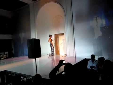 Jessie walks the runway for Tal Sheyn Designs @ Boulevard 3