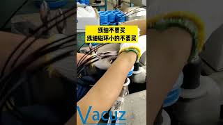Multiple Wires Semi Automatic Differential Mode Toroidal Coil Inductor Crochet Hook Winding Machine