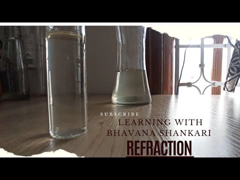 Daily life experiences based of refraction of light #education #science#experiment#physics#youtuber