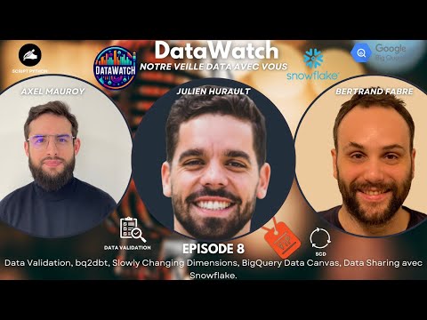 Julien Hurault sur les Slowly Changing Dimensions et les Snowflake Native Apps