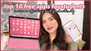 10 free apps every student should have: best apps for college!