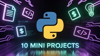 Level 10 Python Projects – Build These 10 Unique Mini Apps to Sharpen Your Skills! 🔥