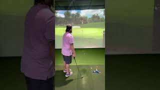 Hole Out For Birdie - Trackman Golf Simulator