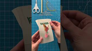 Paper engineering 🫠check this out#viral#art#paper crafts#talent
