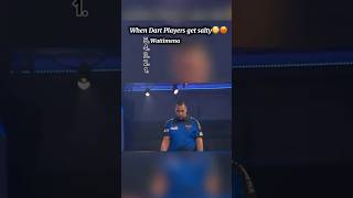 When Darts Players get Salty😳🍿 #3dart #darts #worldchampionship #dartsfans