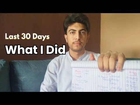 How I Study All Subjects Effectively for MDCAT in Last Days | My Personal Way