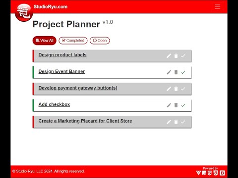 Vue3 Project Planner SPA w/ CRUD Functionality (A Case Study)