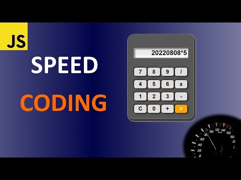 Simple Calculator In HTML CSS and JavaScript | SPEED CODING
