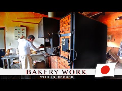 Solo baker with an original stone oven | Sourdough bread making in Japan | Documentary