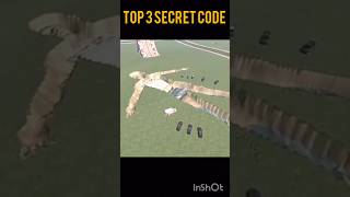 top 3 SECRET CODE Indian bike driving 3d story #indianbikesdriving3d #automobile #shorts