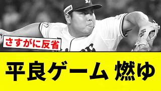 【ゲーマー】平良ゲーム 燃ゆ【プロ野球反応集】