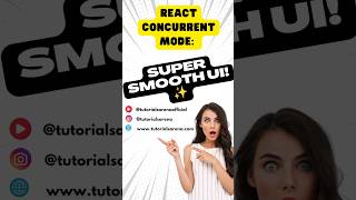 Why React's Concurrent Mode is a Game-Changer ⚛️ Stay Responsive Under Pressure #shorts #shortsvideo