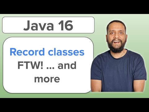 Java 16 features | 🆕 Record classes for immutable POJOs | Pattern matching instance of