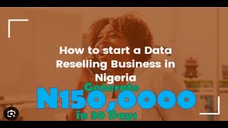 How to own an automated VTU Business  that generate over N150000 in 30 days without your own capital