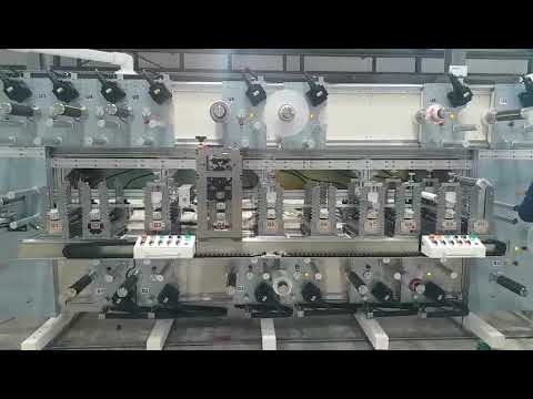 Integrated Flexo Printing & Rotary Die Cutting Machine