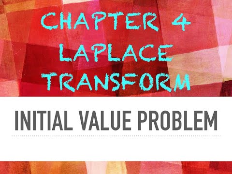 Solve Initial Value Problem (IVP) by using Laplace Transform [Example 1]